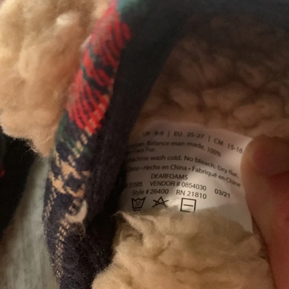 dearfoams lil bear